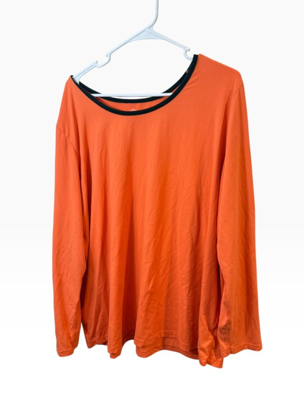 Full Beauty Orange Long Sleeve Top – Women’s 22/24